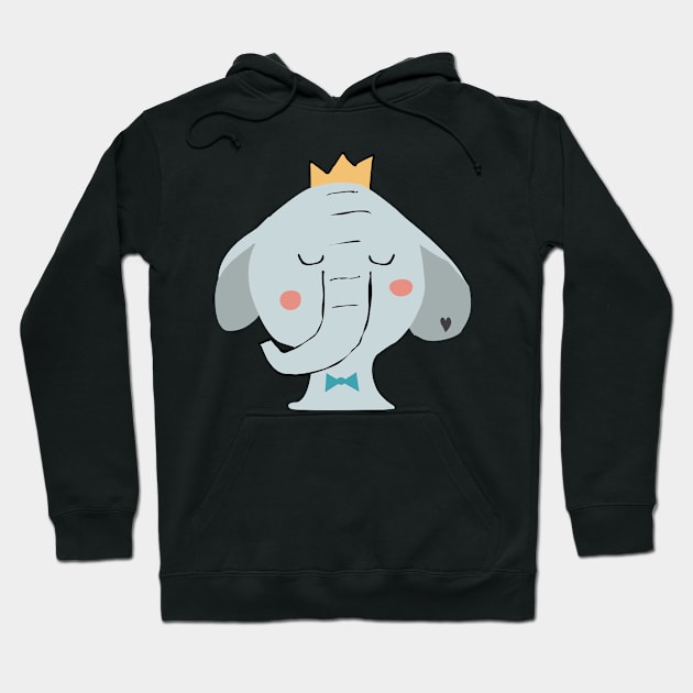 The elephant king Hoodie by spaghettis